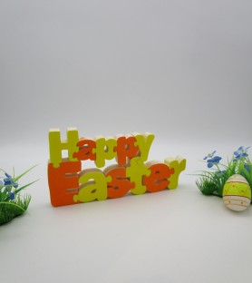 Scritta Happy Easter puzzle