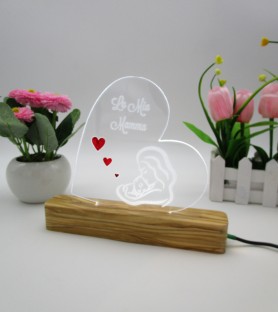 Led lamp with night light...