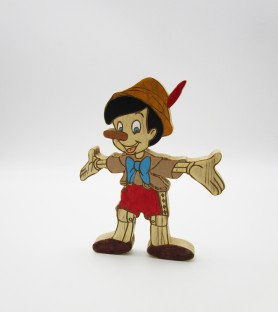 Antique style wooden Pinocchio