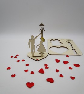 Cartolina 3D San Valentino...